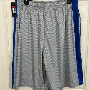 Nike Men's Athletic Shorts in Gray and Blue